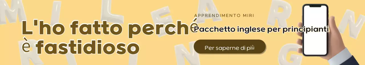 Annuncio di tendenza per l'insegnamento della lingua inglese in arancione