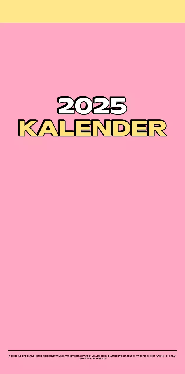 Kleurrijke kalenders met verschillende retro-illustraties