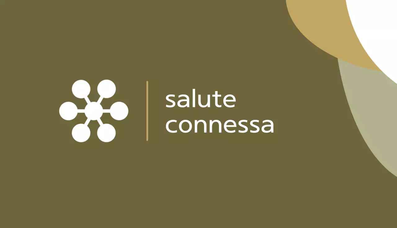 biglietto da visita verde semplice