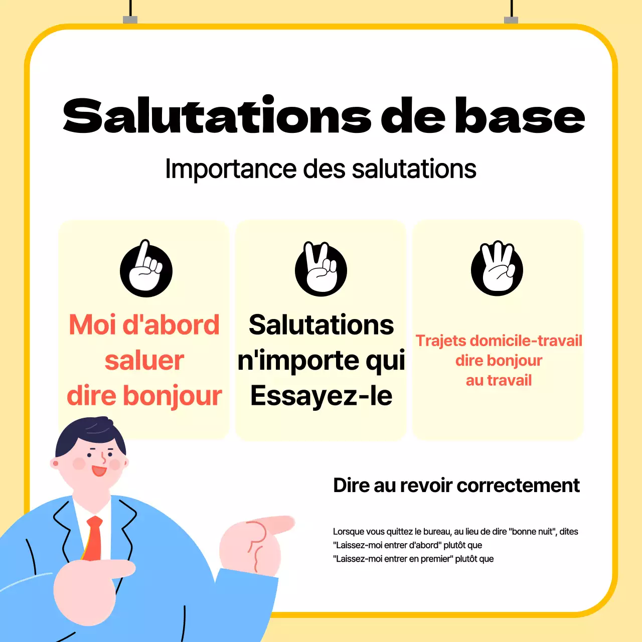 Ressources de formation sur le lieu de travail jaune
