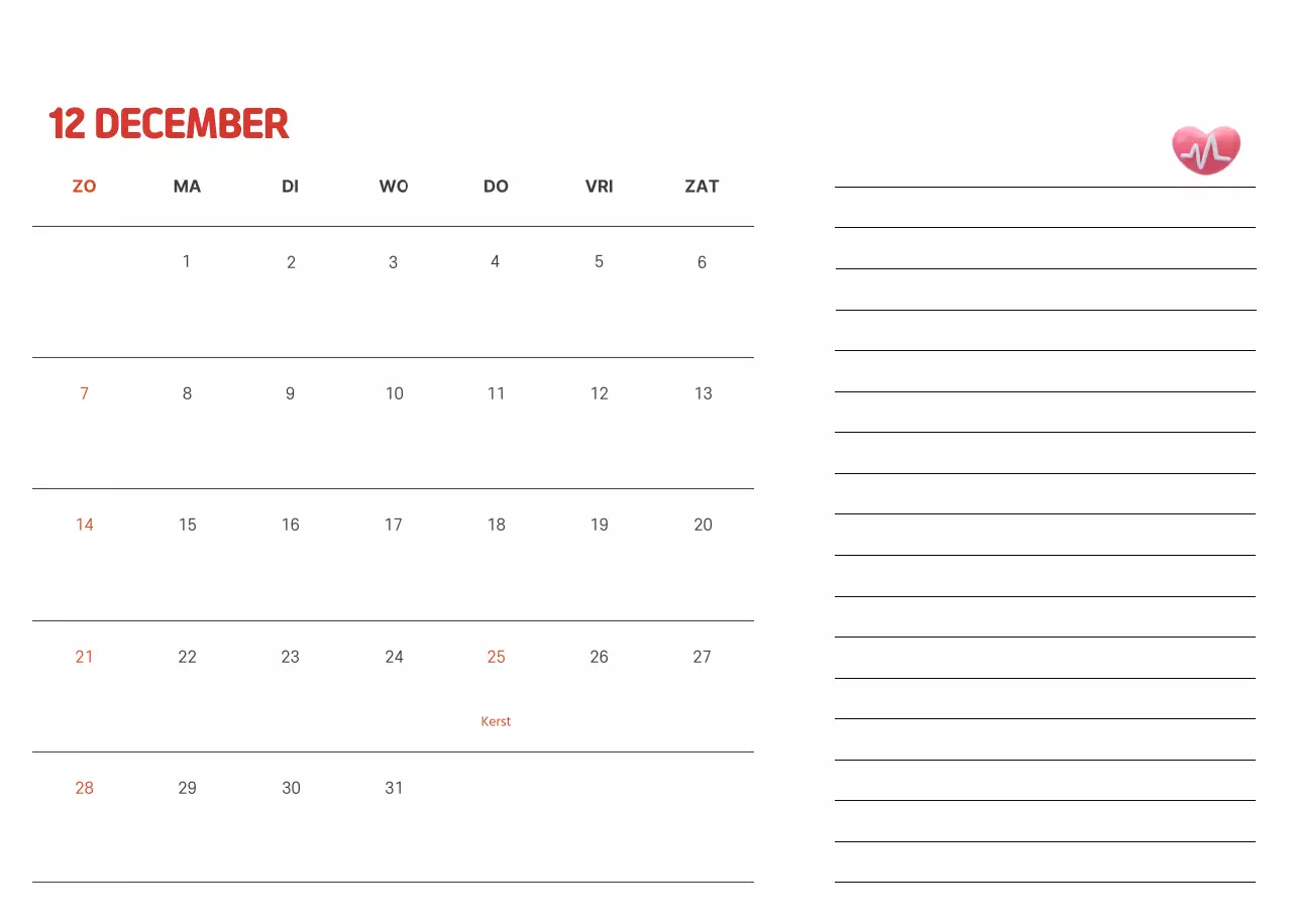 Een feestelijk ziekenhuis met illustraties met gezondheids- en gezinsthema's en kleurrijke accenten
