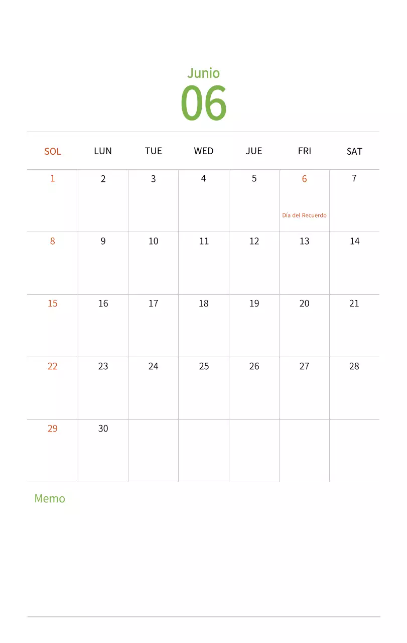 Calendario de Año Nuevo con cálidas ilustraciones