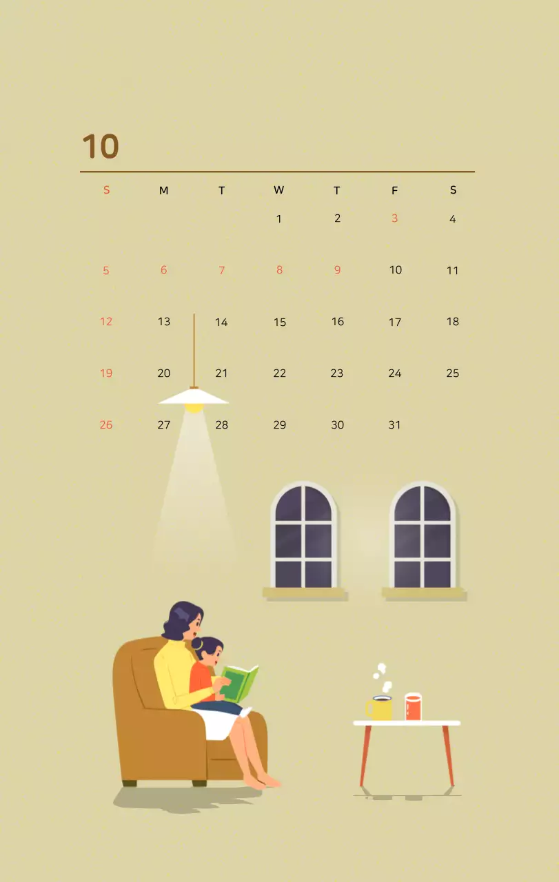 Veelkleurig familie-illustratieconcept