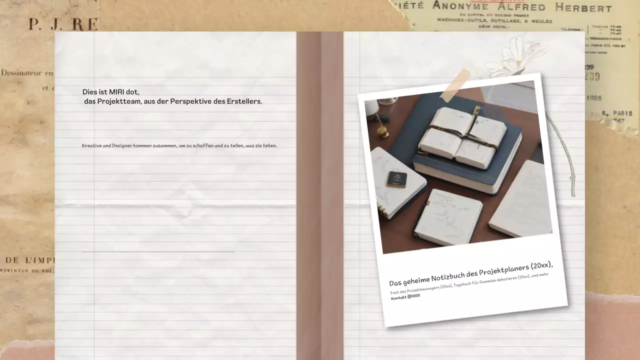 Wir stellen vor: das Brown Vintage Diary