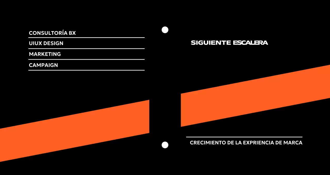 Black Modern Empresa de marketing Publicidad de marca