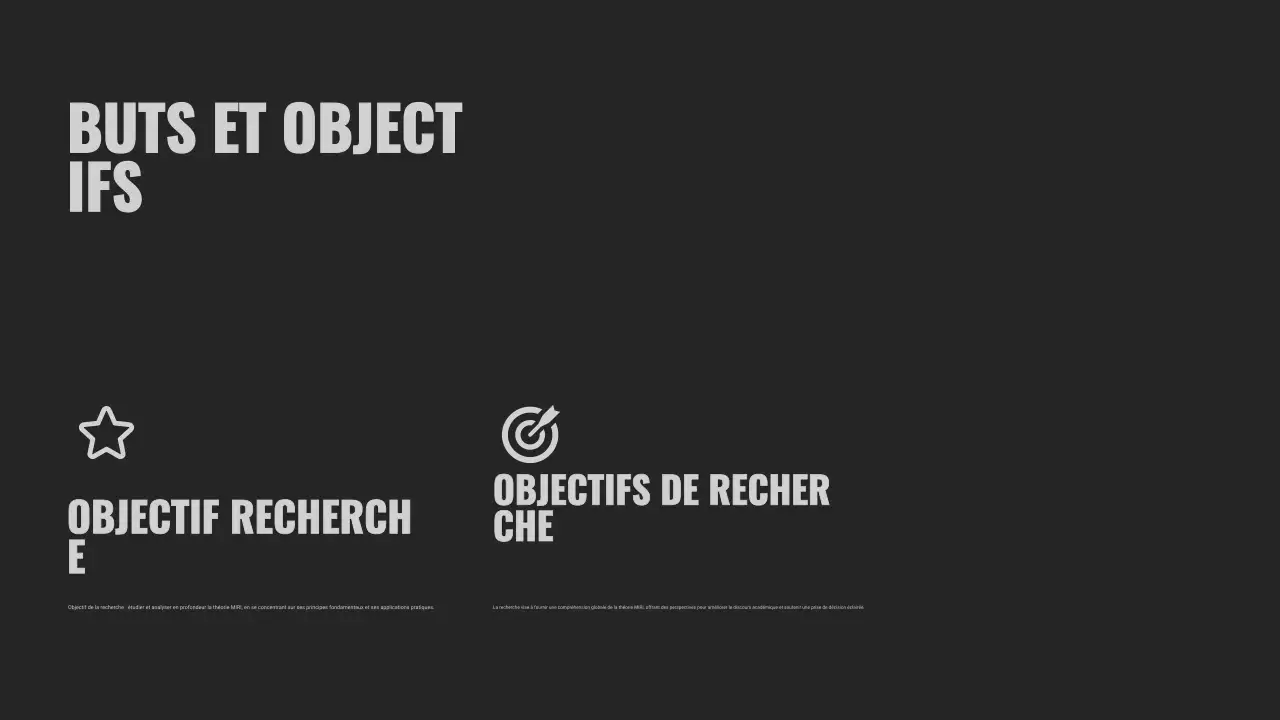 Présentation du projet de groupe noir et orange