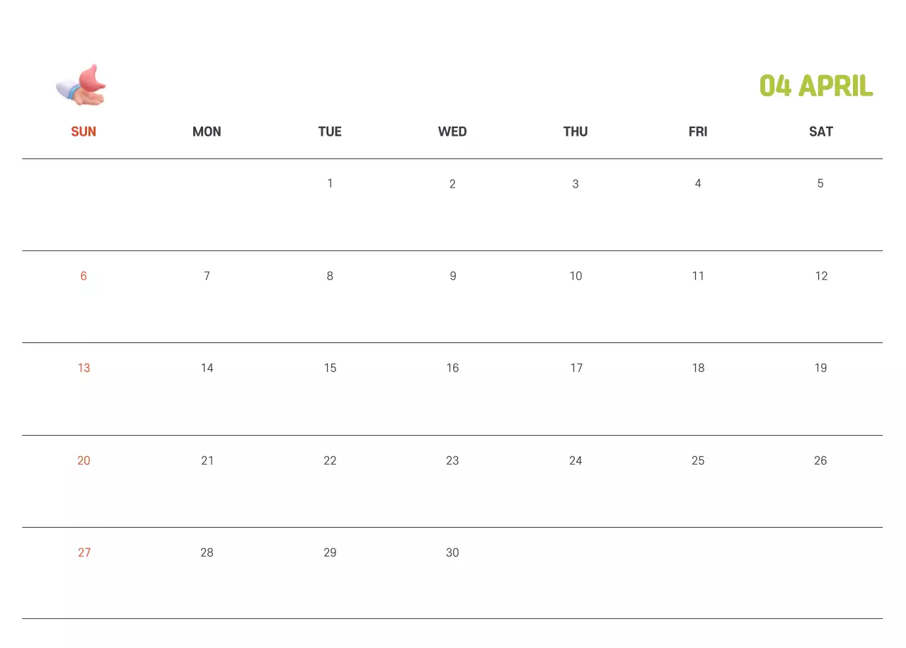 A holiday hospital with health and family themed illustrations and colorful accents