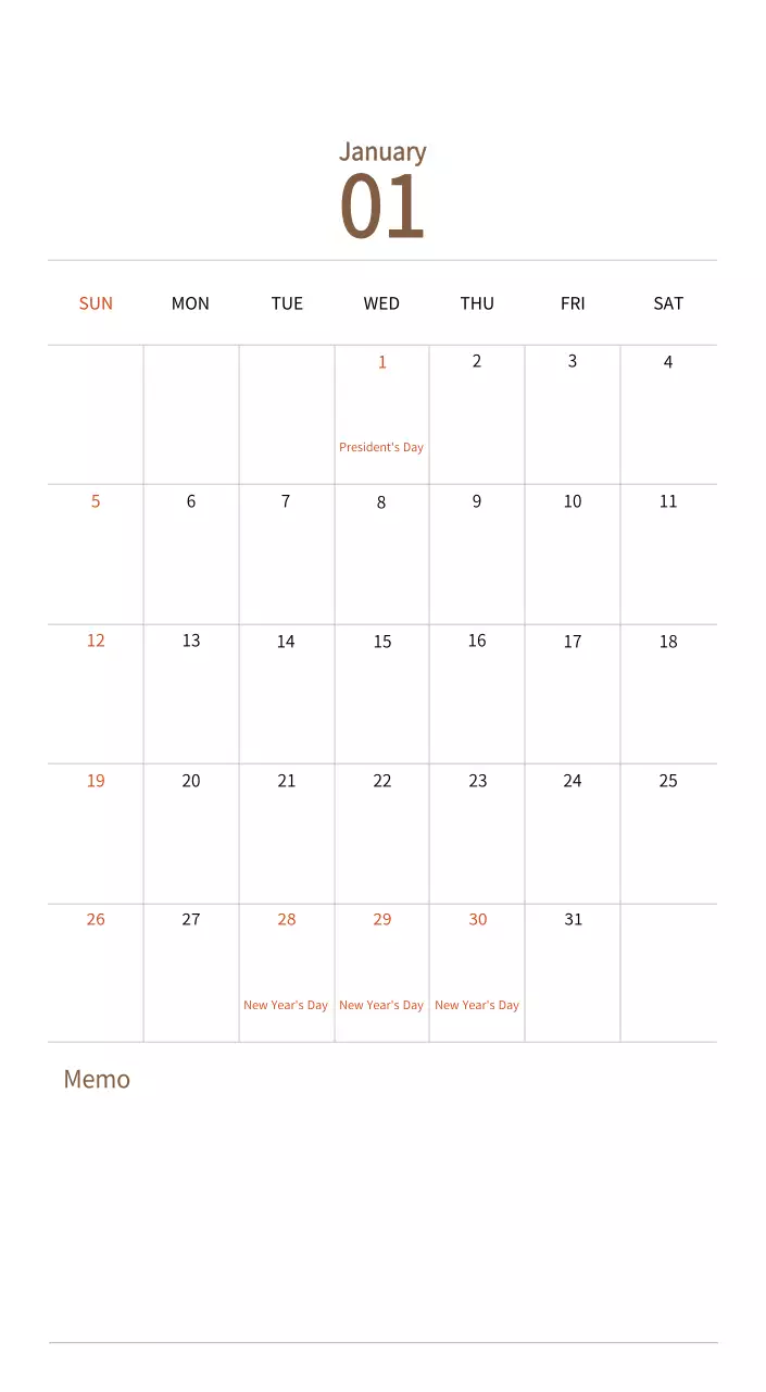 Stamp illustration with a warm concept