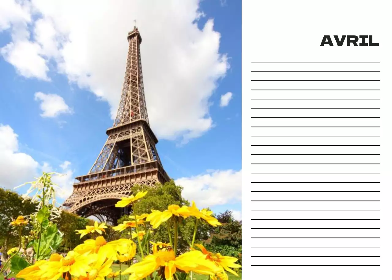 Calendrier de nettoyage des photos du ciel