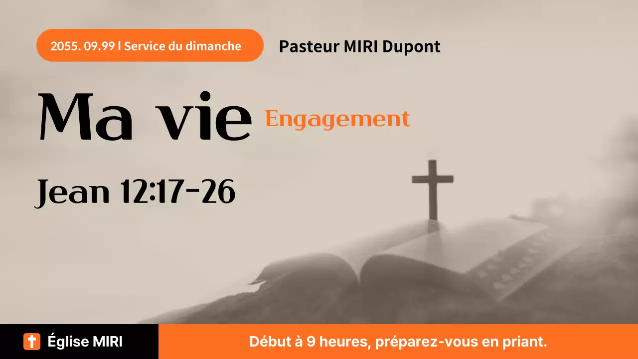 Orange Simple Worship Guide