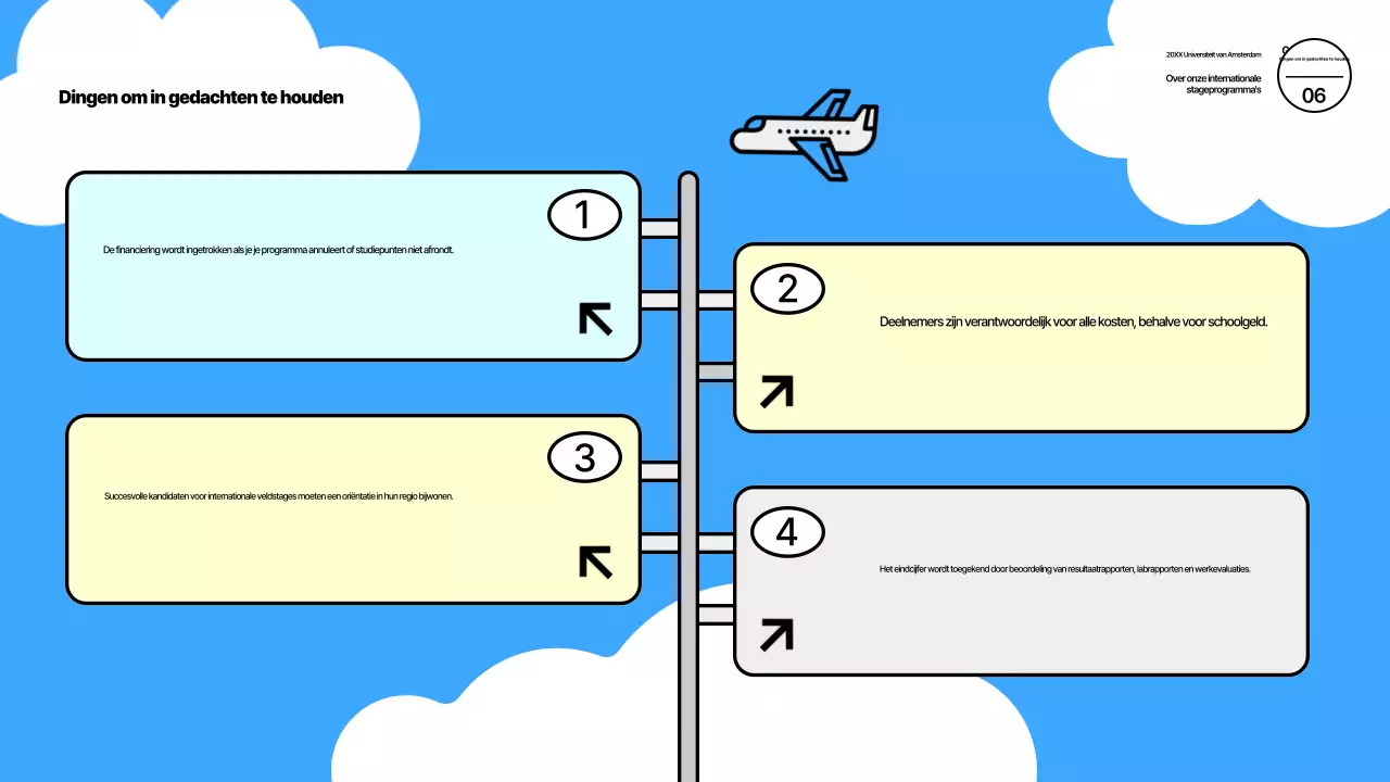 Blauwe opleidingen in het buitenland