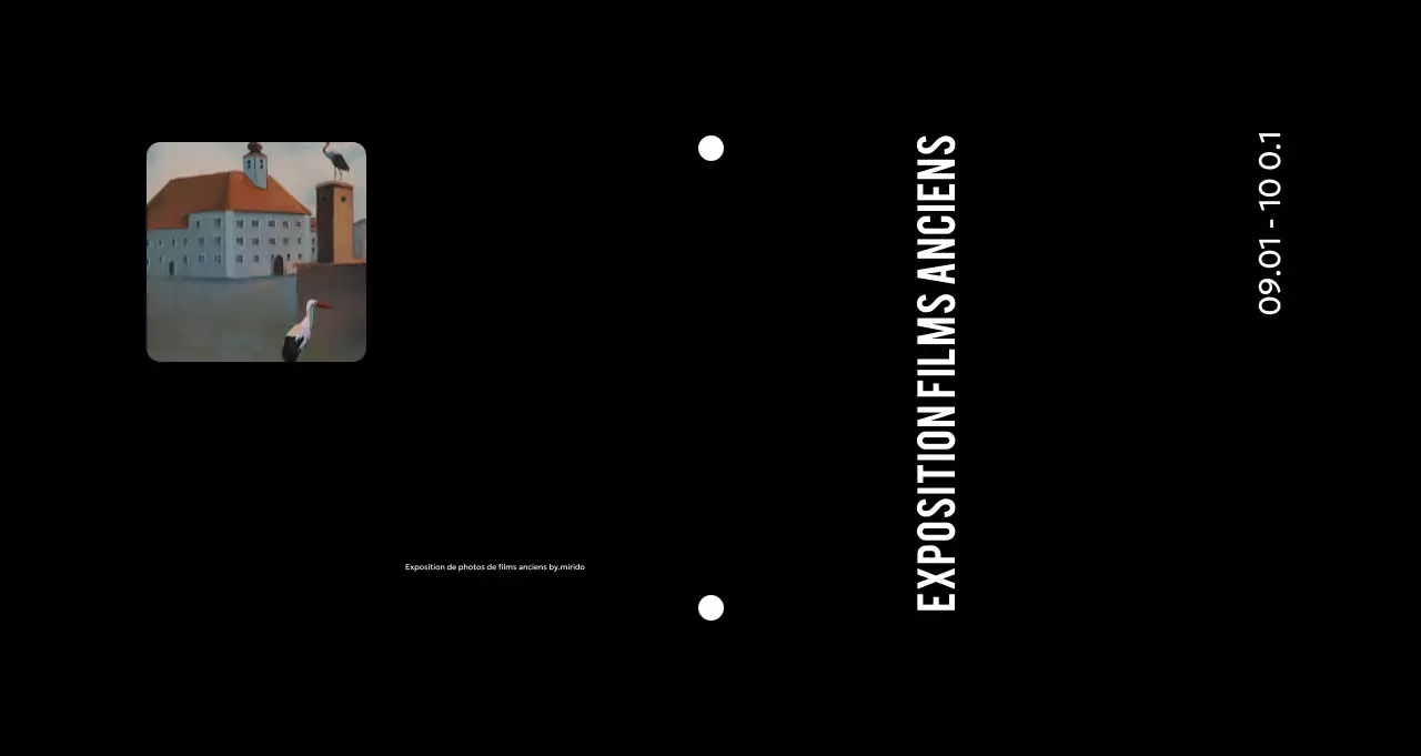 Black Vintage Guide d'exposition