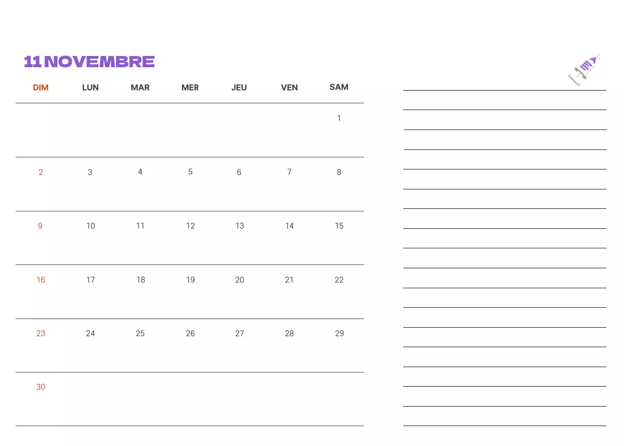Un hôpital festif avec des illustrations sur le thème de la santé et de la famille et des accents colorés.
