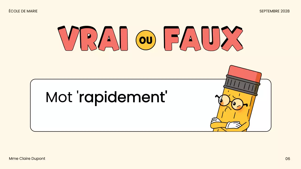 annonce d'un quiz sur la bande dessinée beige