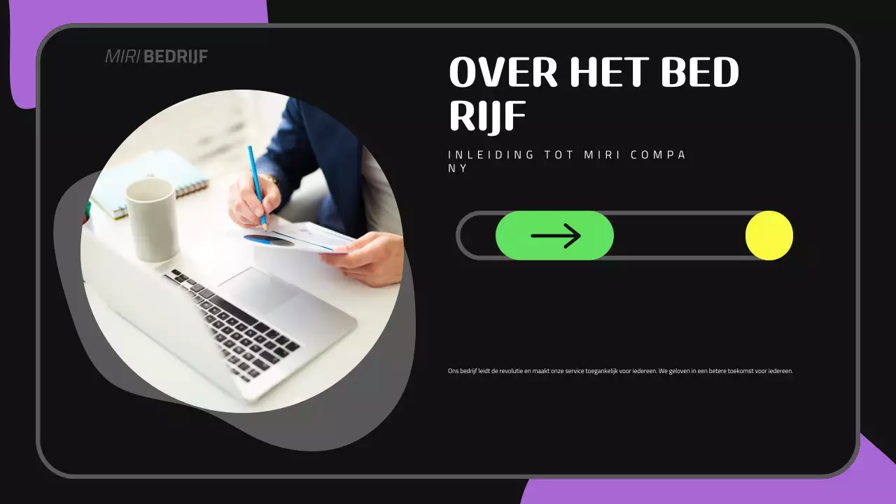 Zwart Paars Schattige Presentatie Nieuwe Werknemer Inwerken