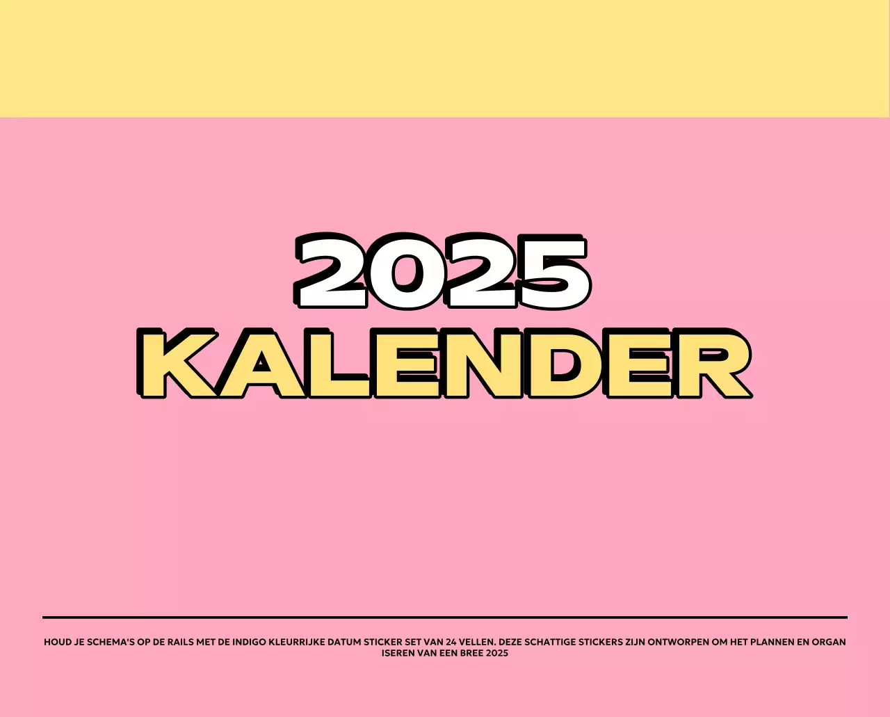 Kleurrijke kalenders met verschillende retro-illustraties