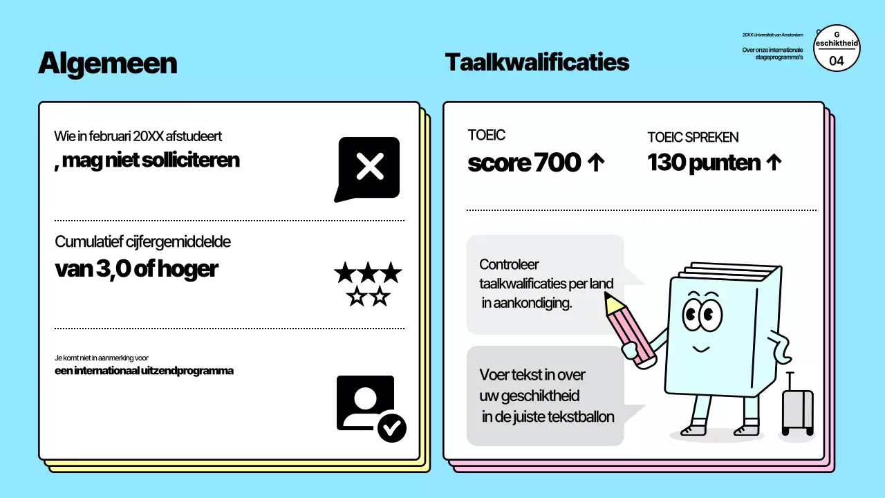 Blauwe opleidingen in het buitenland
