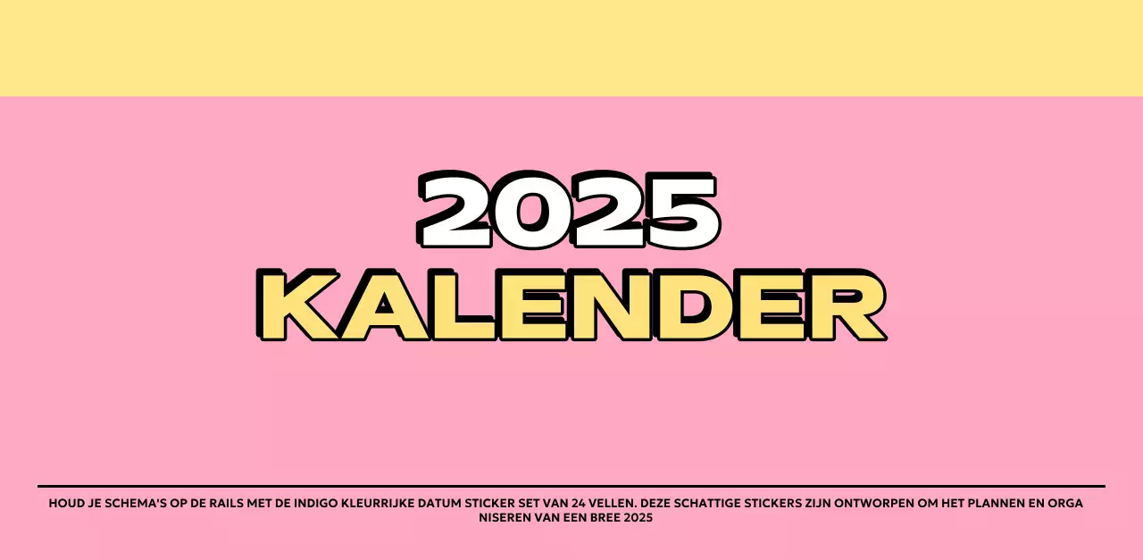 Kleurrijke kalenders met verschillende retro-illustraties