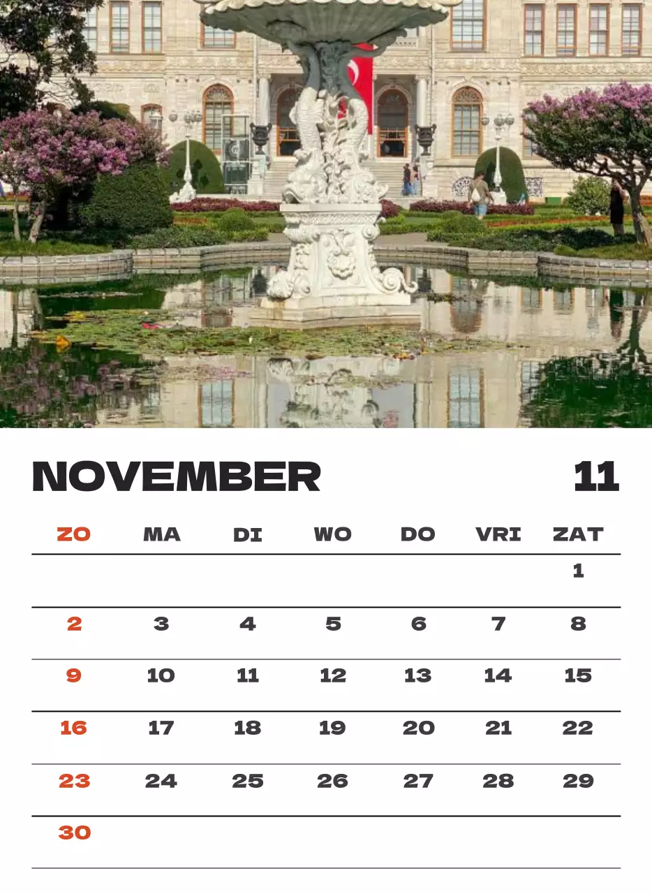 Hemels schone kalender