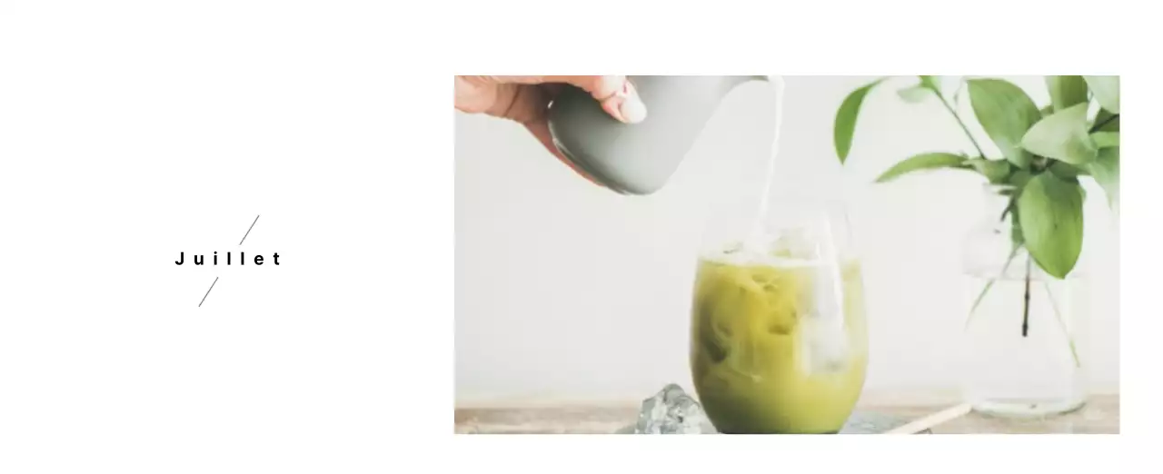 Un café sentimental blanc et brun