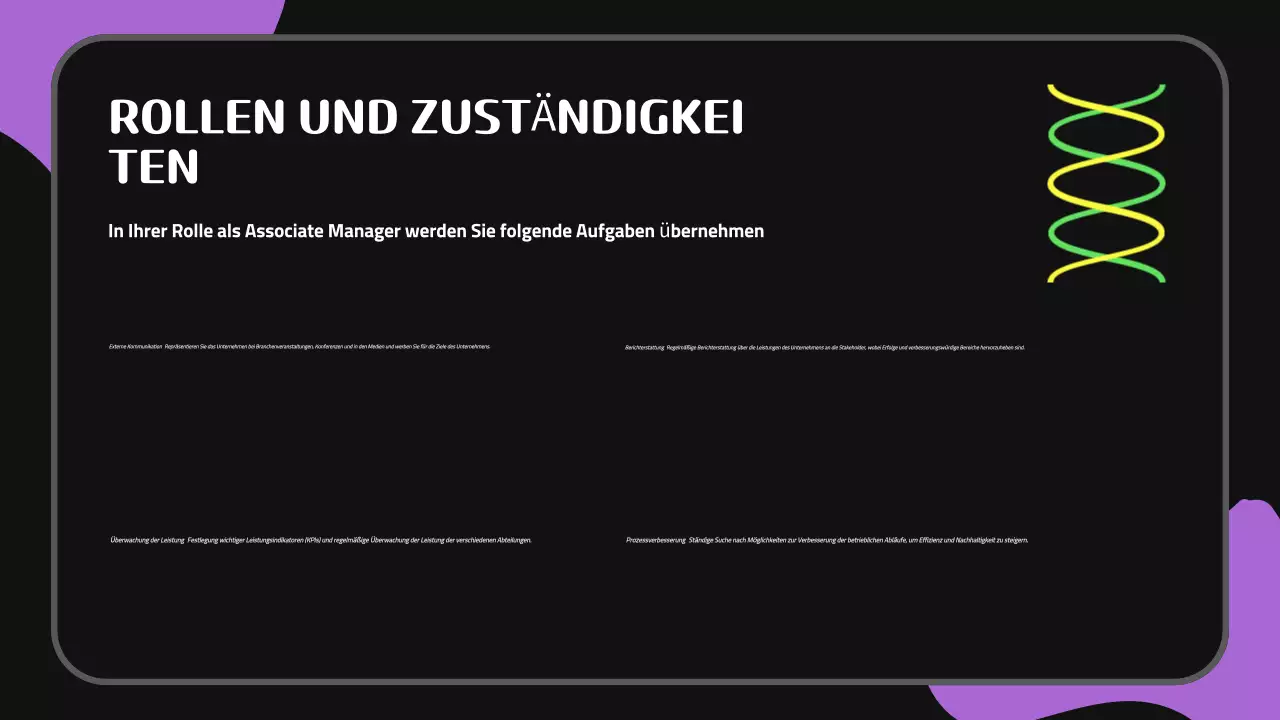 Schwarz Lila Niedlich Neue Mitarbeiter Onboarding Präsentation
