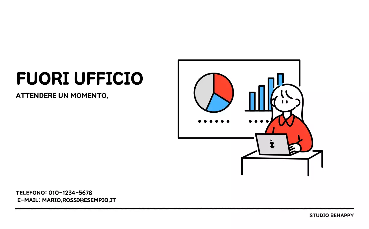 Calendario illustrato con un grazioso stile di linee