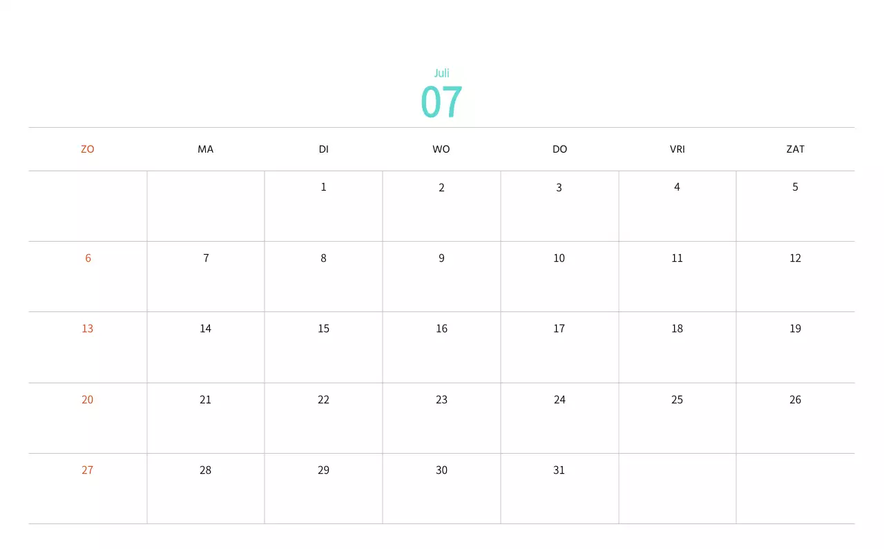 Nieuwjaarskalender met een warme geïllustreerde uitstraling