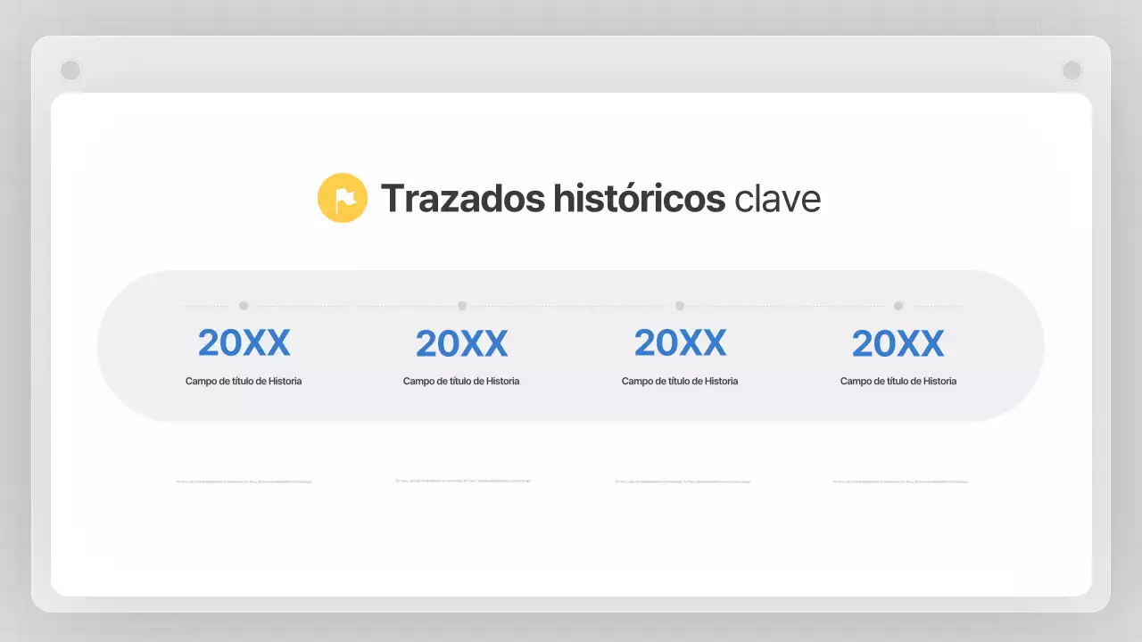 Un plan de negocio gris y limpio