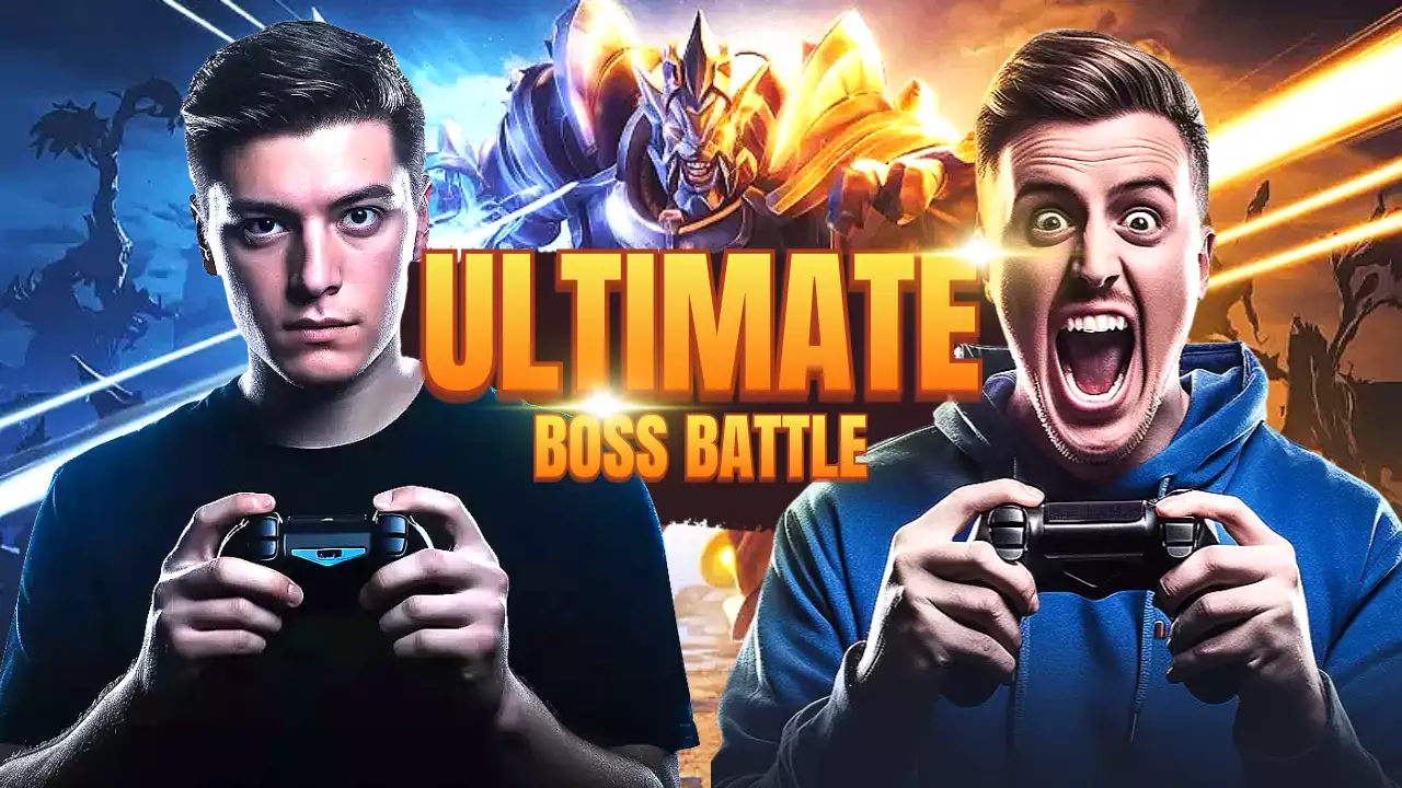 Blue Retro Gaming Promotion YouTube Thumbnail