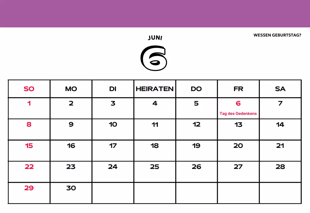 Bunte Kalender mit einer Vielzahl von Retro-Illustrationen