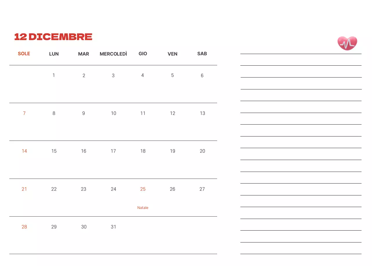 Un ospedale festivo con illustrazioni a tema salute e famiglia e accenti colorati