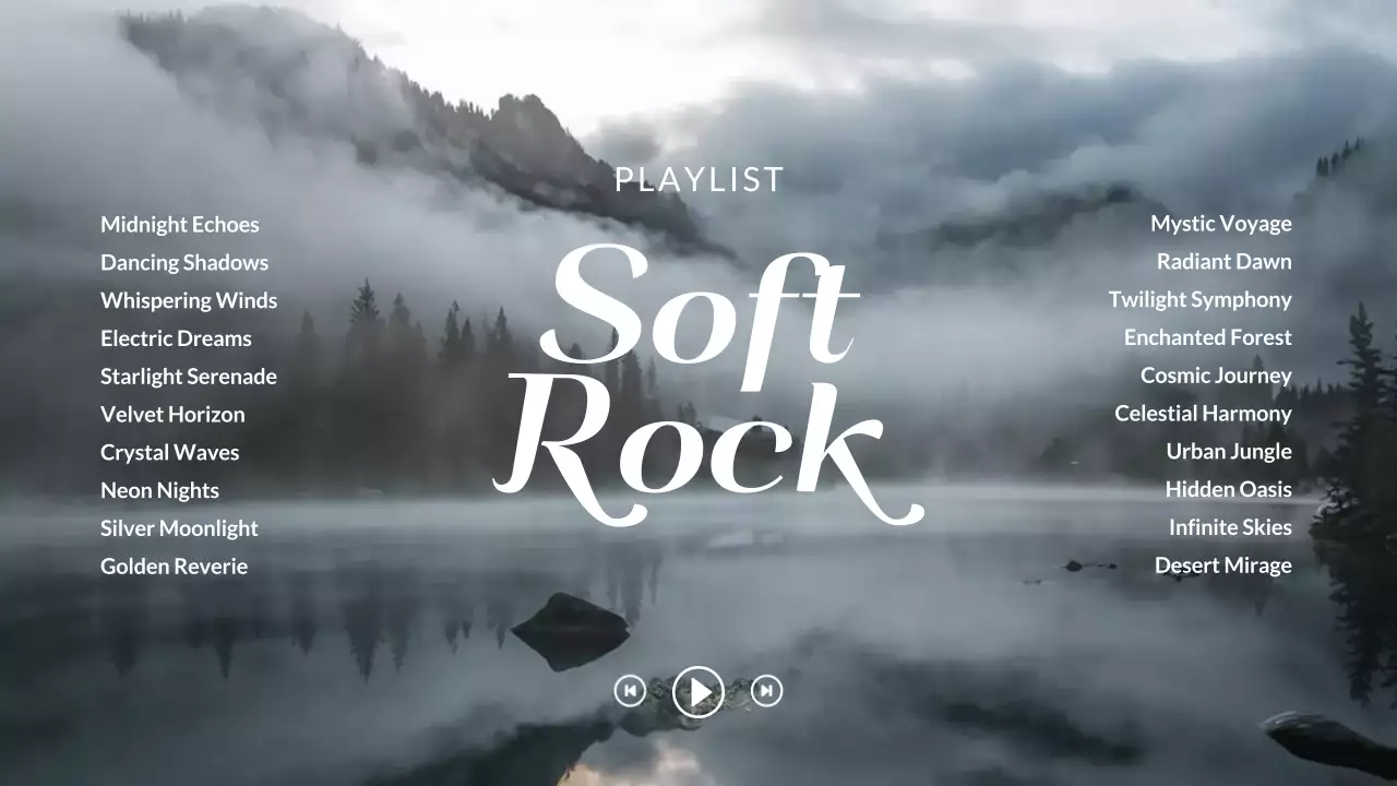 Grey Minimal Playlist Design YouTube Thumbnail