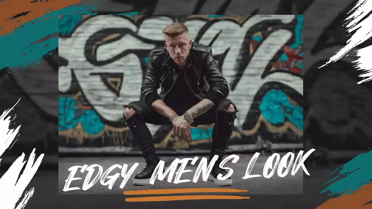 Black Urban Fashion Advertisement YouTube Thumbnail