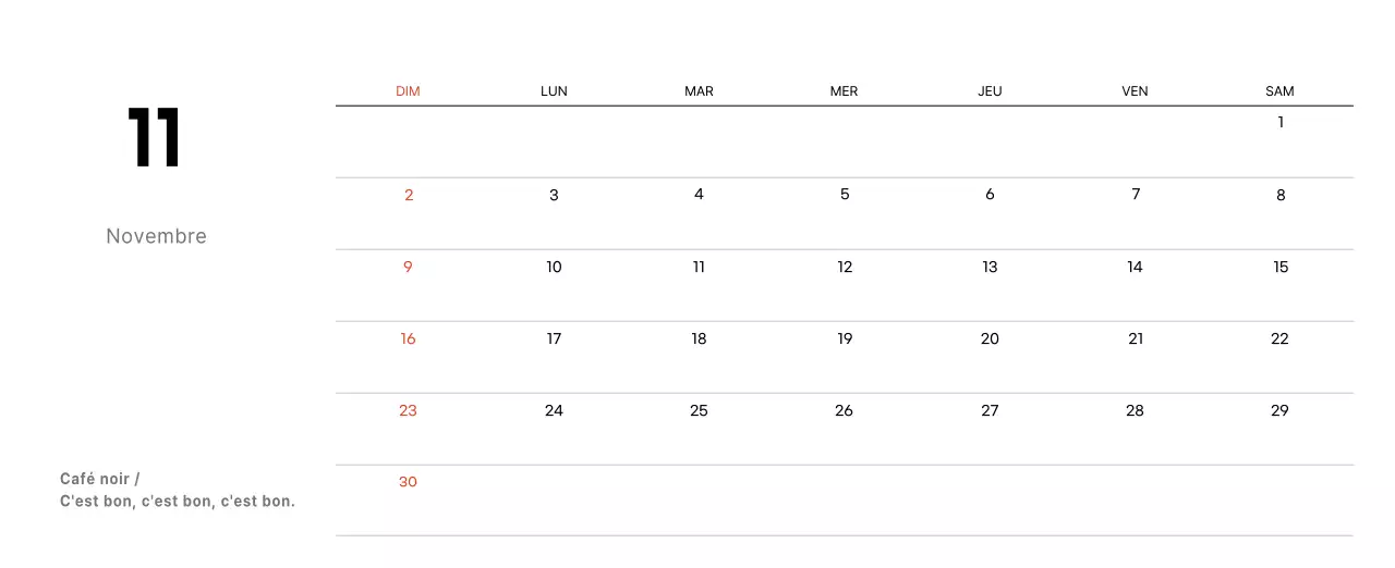 Un café sentimental blanc et brun