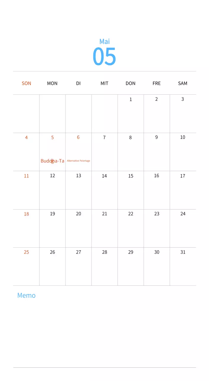 Stempelillustrationen mit einem warmen Konzept