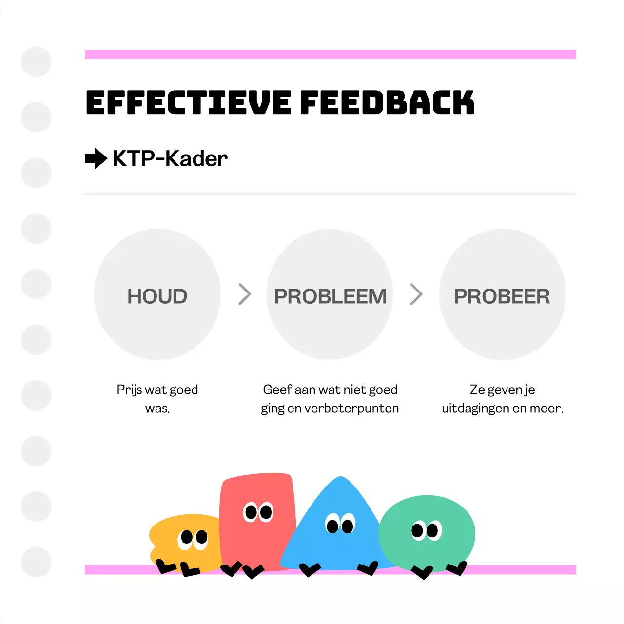 Feedback van Pink Simple-teamleden