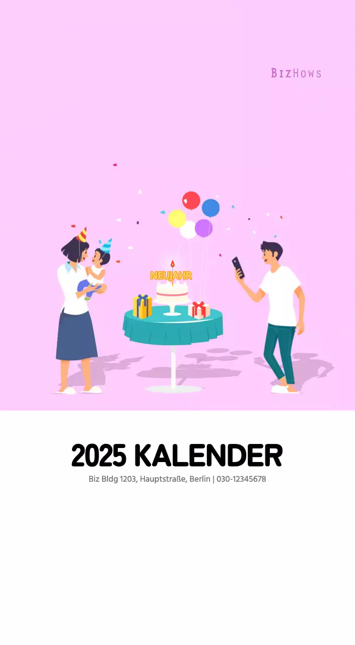 Mehrfarbige Familie Illustration Konzept