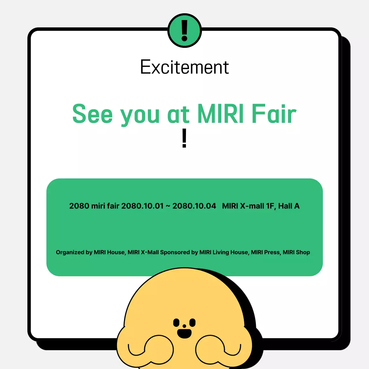 Anúncio de perguntas frequentes simples amarelo Instagram Carousel