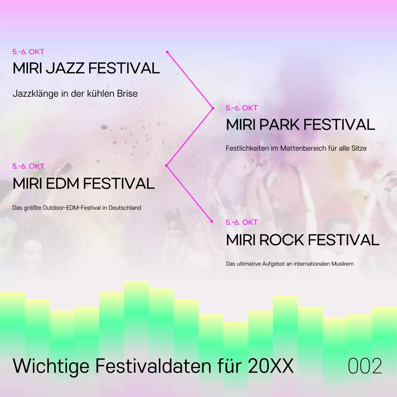 Ihr Leitfaden für das kitschige Festival in Rosa und Chartreuse