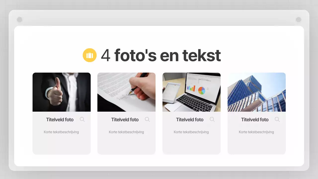 Een grijs, schoon bedrijfsplan