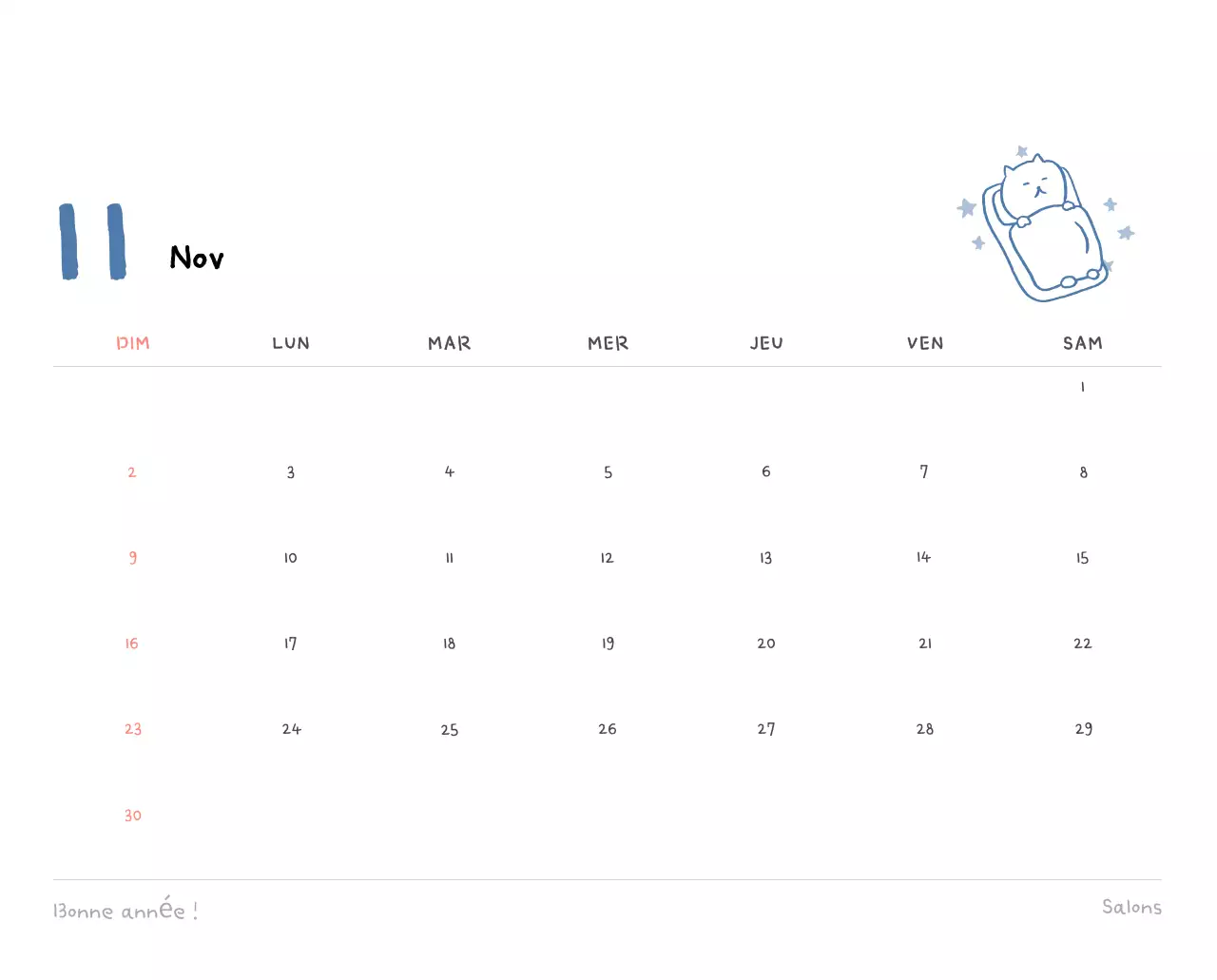 Calendrier journalier en ivoire