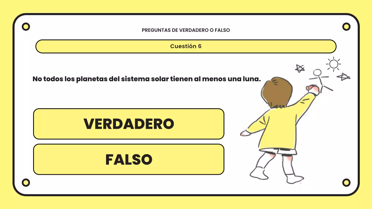 yellow simple quiz presentation