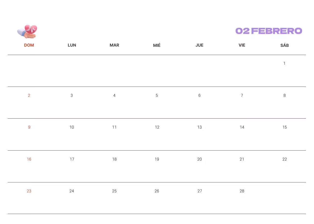 Un hospital festivo con ilustraciones de temática sanitaria y familiar y acentos de color