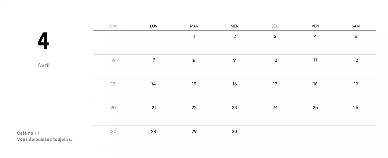 Un café sentimental blanc et brun