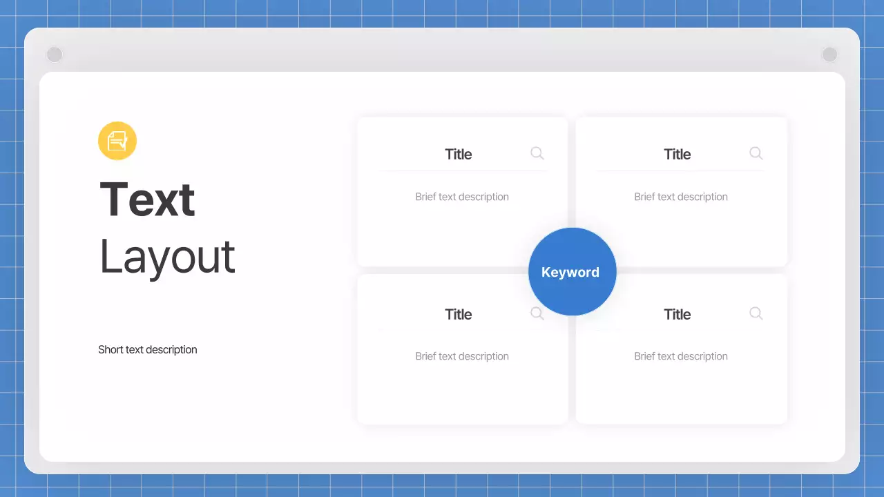 A gray, clean business plan