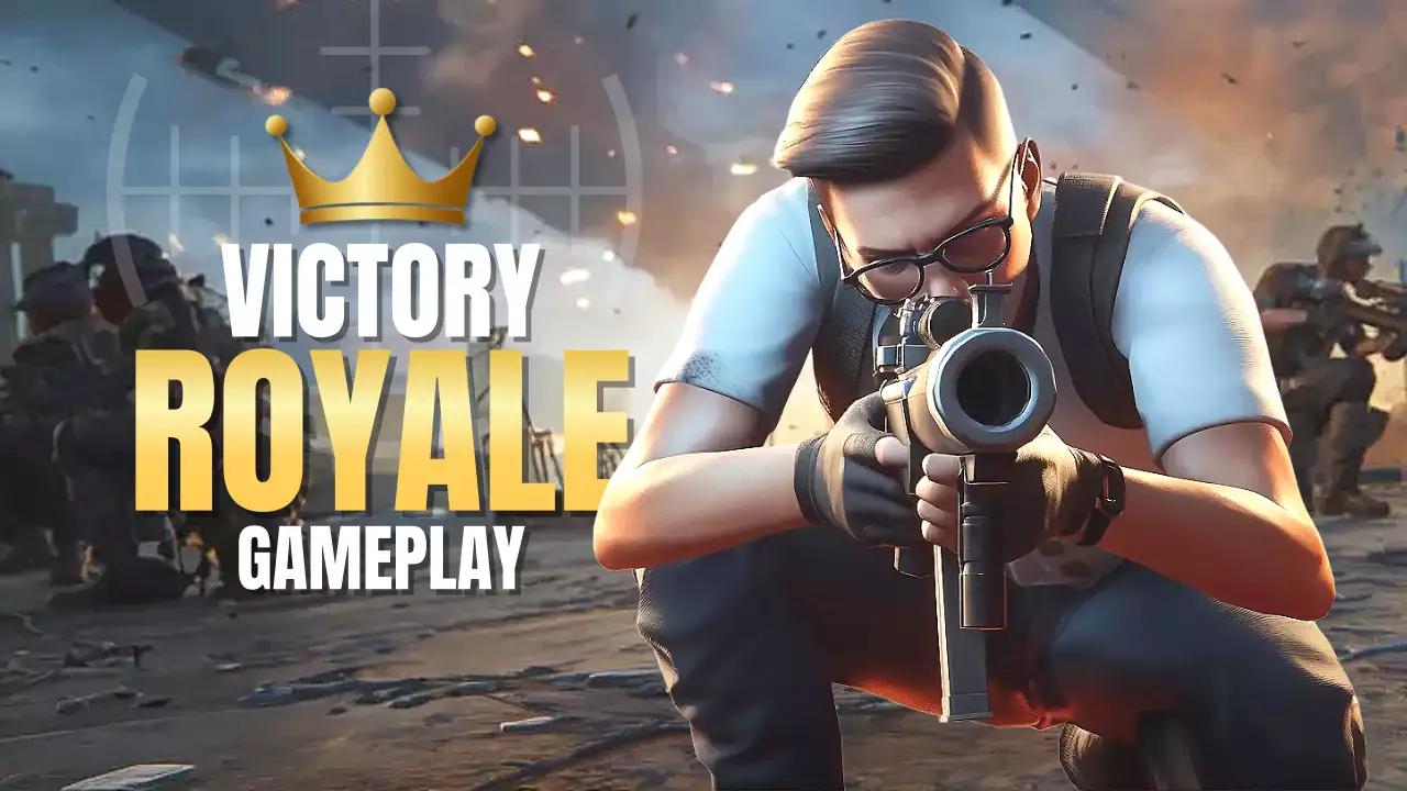 Blue Trendy Gaming Promotion YouTube Thumbnail