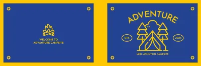 Designing campgrounds with illustrated icons