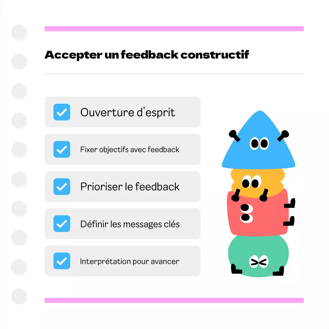 Commentaires des membres de l'équipe Pink Simple