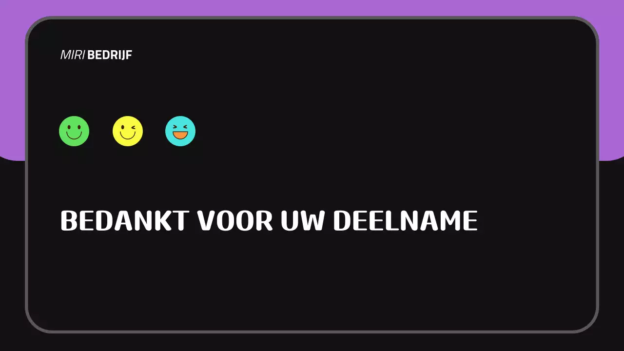 Zwart Paars Schattige Presentatie Nieuwe Werknemer Inwerken