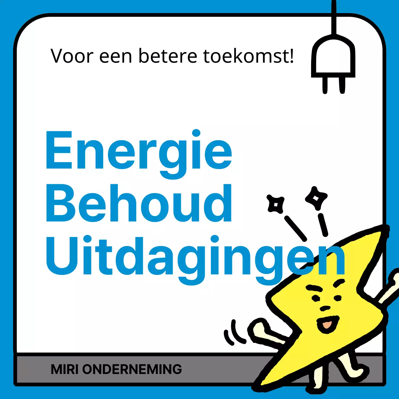 Blue Simple-campagne voor energiebesparing